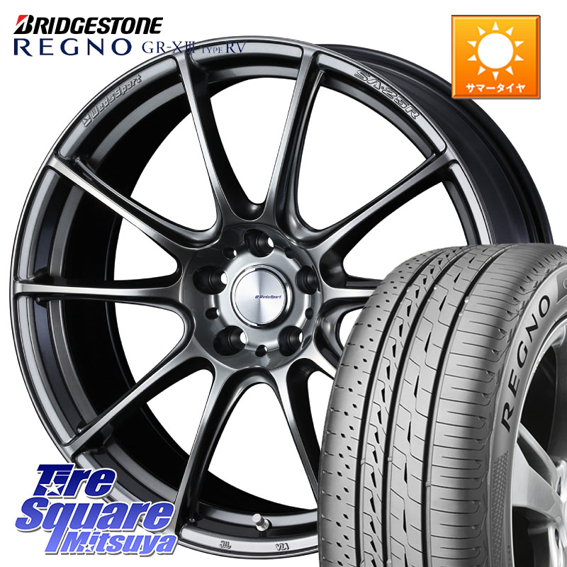 ブリヂストン REGNO GR-X3 TYPE RV GRX3RV GR-XIII サマータイヤ 235/50R19WEDS WedsSport SA-25R SA25R ウェッズ スポーツ ホイール 19インチ 19X8.5J 38 5穴 114.3 NX レクサス|タイヤスクエアミツヤ