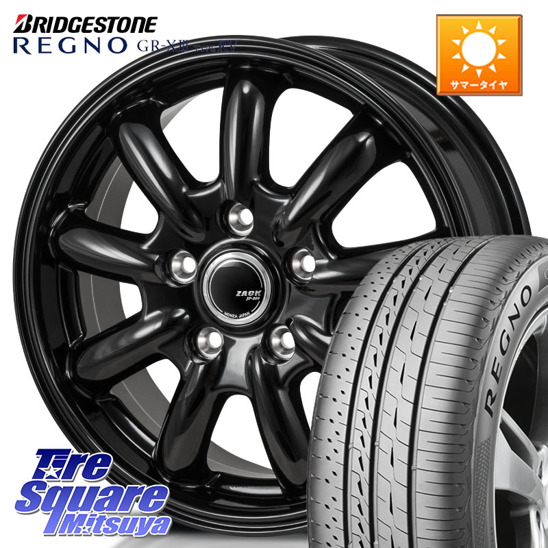 ブリヂストン REGNO GR-X3 TYPE RV 在庫● 2025~2026年製 GRX3RV GR-XIII サマータイヤ 225/45R18Japan三陽 ZACK JP-209 JP209 ザック ホイール 18X7.5J 38 5穴 114.3 ZE1リーフ ステージア 日産 マークXジオ HS レクサス RX-8 MAZDA クラウンマジェスタ クラウンロイ|タイヤスクエアミツヤ