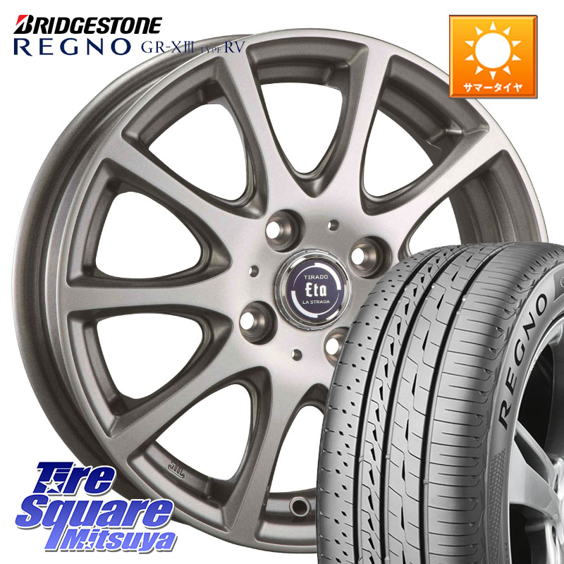 阿部商会 ティラード イータ 16 X 6.0J +42 4穴 100 ブリヂストン REGNO GR-X3 TYPE RV 在庫● 2025~2026年製 GRX3RV GR-XIII サマータイヤ 205/65R16