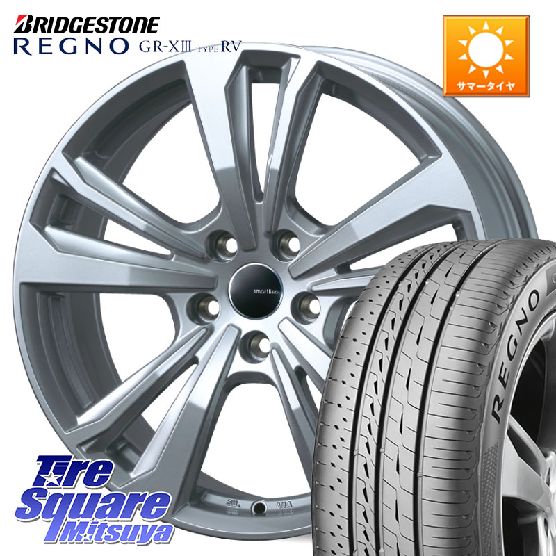 ブリヂストン REGNO GR-X3 TYPE RV 在庫● 2025~2026年製 GRX3RV GR-XIII サマータイヤ 205/55R16TARGA smartline365 スマートライン 16X6.5J(AUDI A3 GYD) 46 5穴 112 アウディ A3 GY系|タイヤスクエアミツヤ