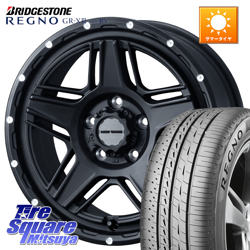 ブリヂストン REGNO GR-X3 TYPE RV GRX3RV GR-XIII サマータイヤ 215/65R16WEDS 40535 マッドヴァンス07 MUD VANCE 07 BK 16インチ 16X7.0J 38 5穴 114.3 カローラクロス 20系アルファード エルグランド 日産 エクストレイル X-TRAIL 日産 ヴェルファイアハイブリッド|タイヤスクエアミツヤ