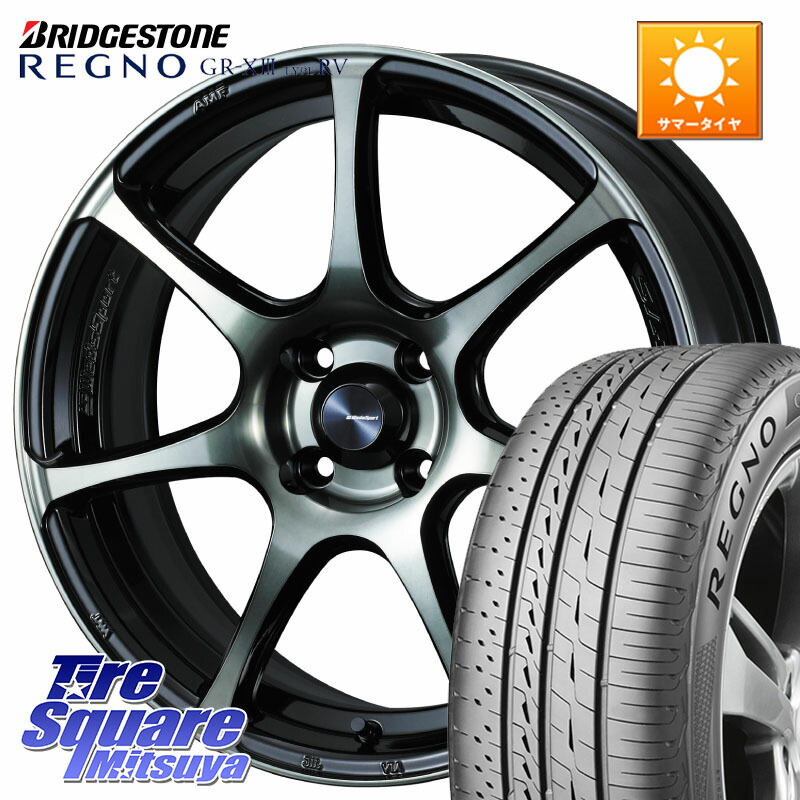 WEDS 73972 ウェッズ スポーツ SA75R SA-75R 15インチ 15 X 6.0J +48 4穴 100 ブリヂストン REGNO GR-X3 TYPE RV 在庫● 2025~2026年製 GRX3RV GR-XIII サマータイヤ 195/65R15 E13ノートクロスオーバー