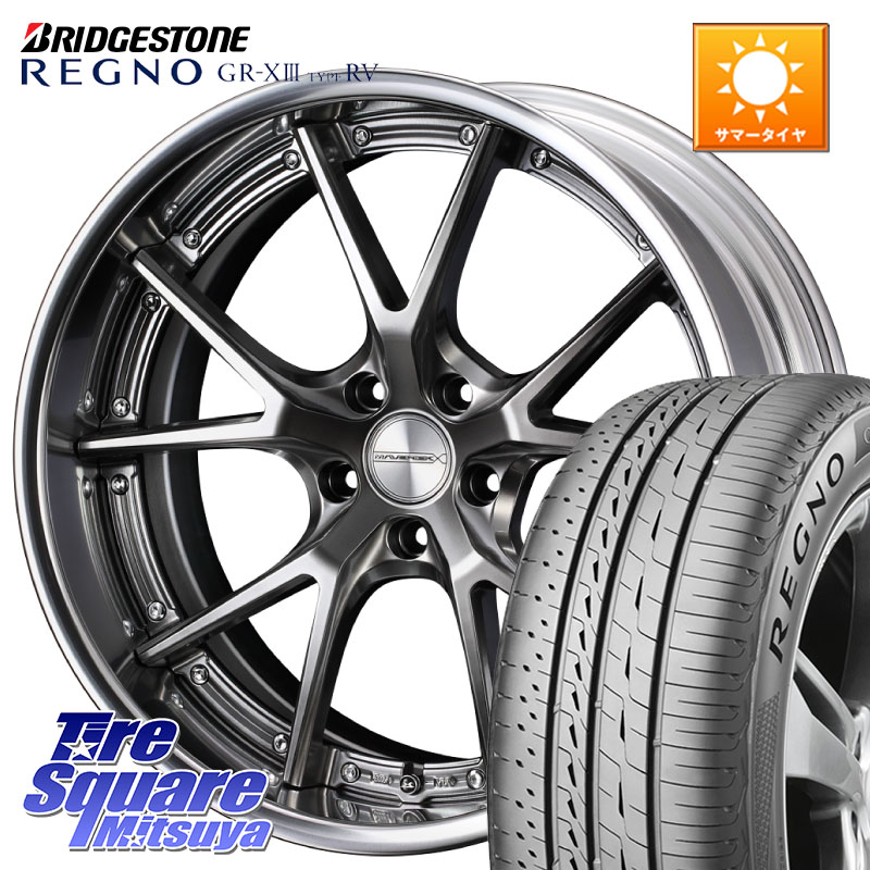 ブリヂストン REGNO GR-X3 TYPE RV GRX3RV GR-XIII サマータイヤ 235/55R18WEDS MAVERICK 905S PS S-LoDisk 18インチ 2ピース 18X8.5J 32 5穴 114.3 デリカD:5 D5 カスタムサイズ|タイヤスクエアミツヤ