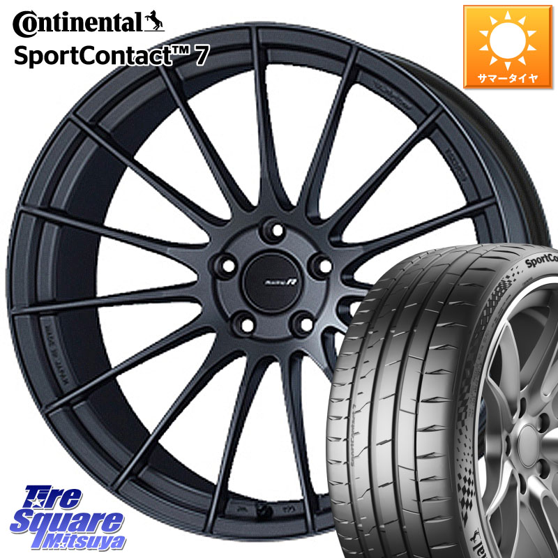 コンチネンタル Sport Contact 7 96(Y) XL 正規 255/35R19ENKEI エンケイ Racing Revolution RS05RR ホイール 19X9.0J(VAB 6POT) 40 5穴 114.3 WRX STI|タイヤスクエアミツヤ