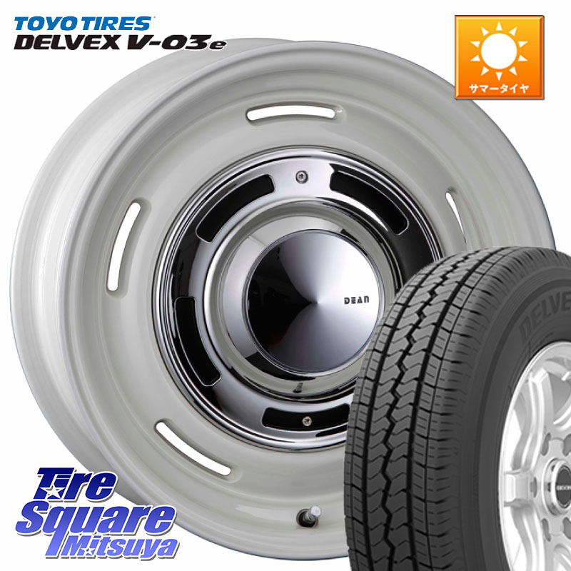 CRIMSON ディーン クロスカントリー ホイール 14インチ 14 X 5.0J +47 5穴 114.3 TOYOTIRES トーヨー DELVEX V-03e V03e サマータイヤ 175/80R14 99*98