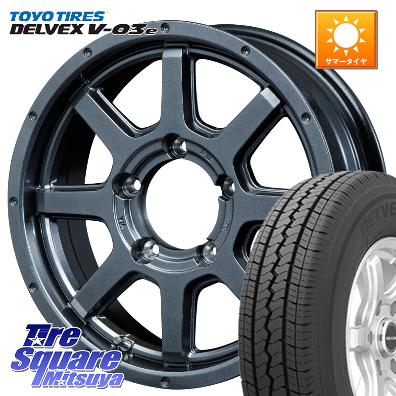 TOYOTIRES DELVEX V-03e 在庫● V03e サマータイヤ 107/105 トーヨー 195/80R15 107*105MANARAY MID ロードマックス マッドライダー ROADMAX MUD RIDER ホイール 15インチ 15X5.5J 5 5穴 139.7 ジムニ&minus;シエラ/ノマド(カスタム)｜タイヤスクエアミツヤ