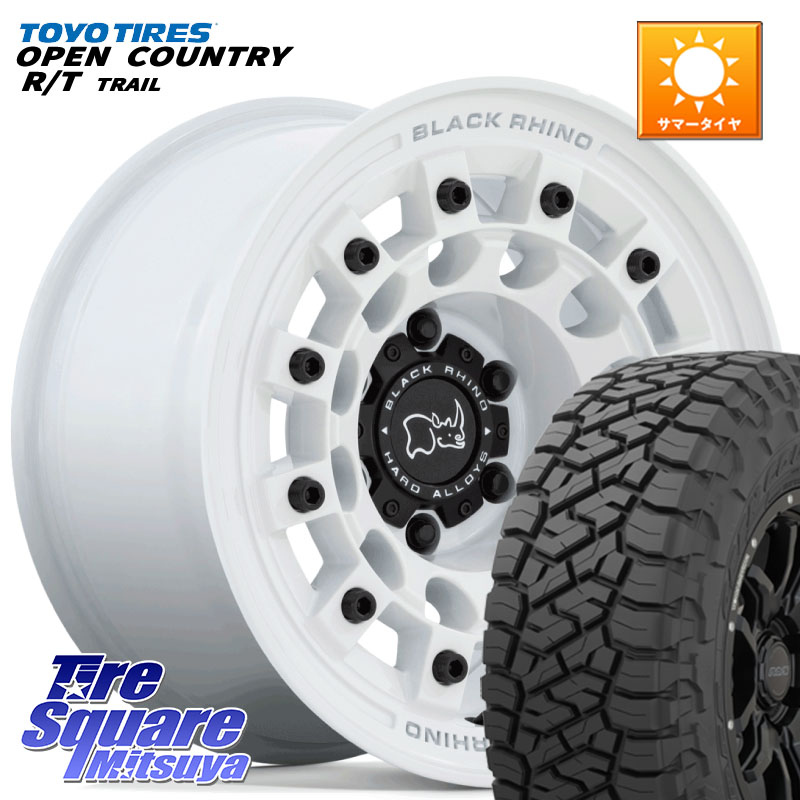 BLACK RHINO FUJI フジ ホイール 17インチ ブラックライノ 17 X 8.0J +20 6穴 139.7 TOYOTIRES オープンカントリー RT 在庫● OPEN COUNTRY RT トレイル R/T TRAIL 265/70R17