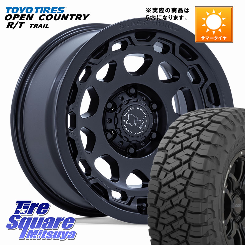 BLACK RHINO CONGO コンゴ ホイール 17インチ ブラックライノ◇参考画像 17 X 8.5J +35 5穴 127 TOYOTIRES オープンカントリー RT 在庫● OPEN COUNTRY RT トレイル R/T TRAIL 265/70R17 クライスラー ジープ ラングラー JK系 クライスラー ジープ ラングラー JL系