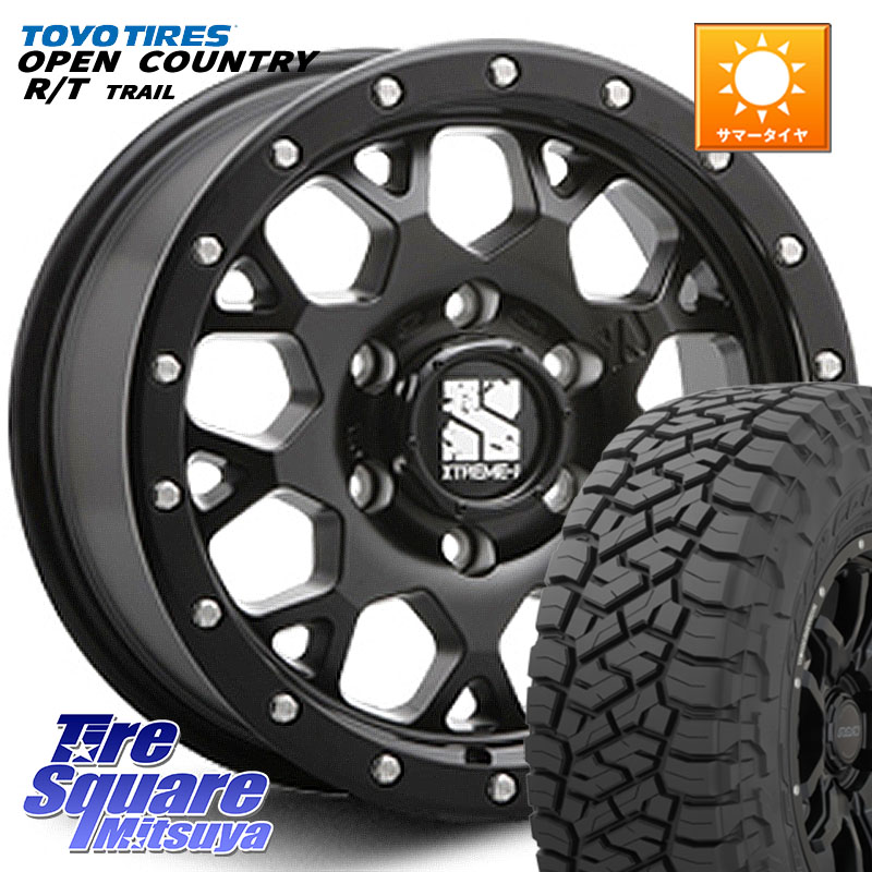 MLJ XJ04 XTREME-J エクストリームJ ホイール 17インチ 17 X 8.0J +20 6穴 139.7 TOYOTIRES オープンカントリー RT 在庫● OPEN COUNTRY RT トレイル R/T TRAIL 265/70R17