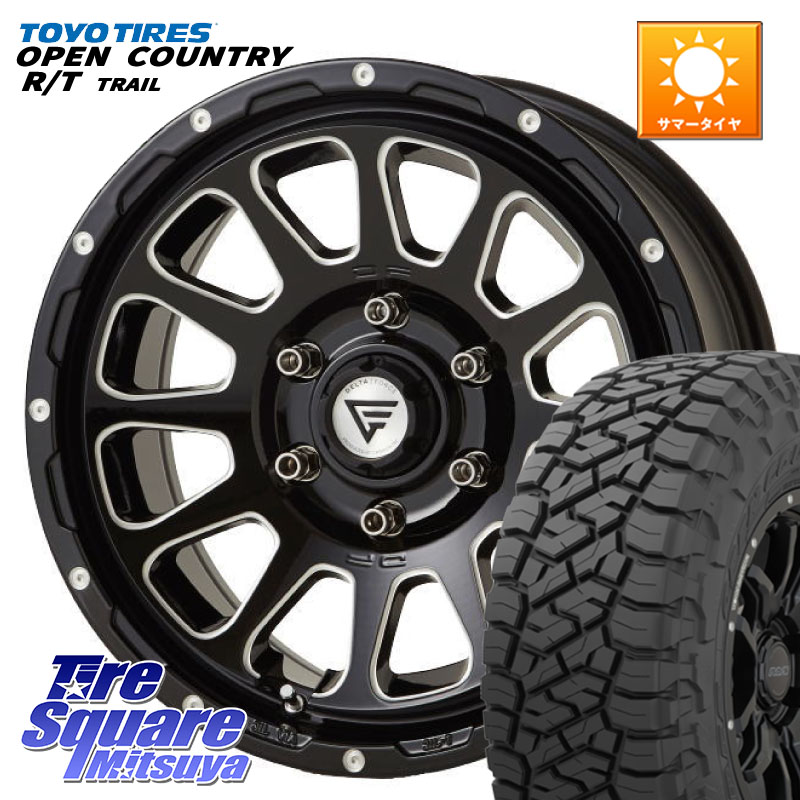 TOYOTIRES オープンカントリー RT 在庫● OPEN COUNTRY RT トレイル R/T TRAIL 265/70R17DELTA FORCE デルタフォース オーバル 6穴 ホイール 17インチ 17X8.0J 20 6穴 139.7 ランドクルーザーFJ トライトン 4Runner Tacoma ランドクルーザー プラド カスタムサイズ FJ|タイヤスクエアミツヤ
