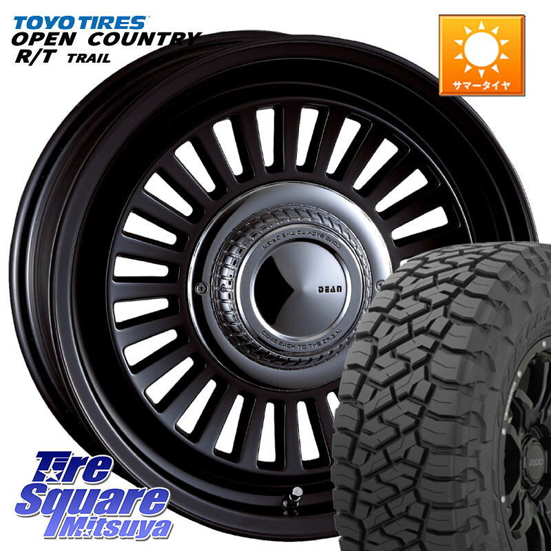 TOYOTIRES オープンカントリー RT 在庫● OPEN COUNTRY RT トレイル R/T TRAIL 265/70R17CRIMSON DEAN California カリフォルニア 17X7.5J 20 6穴 139.7｜タイヤスクエアミツヤ