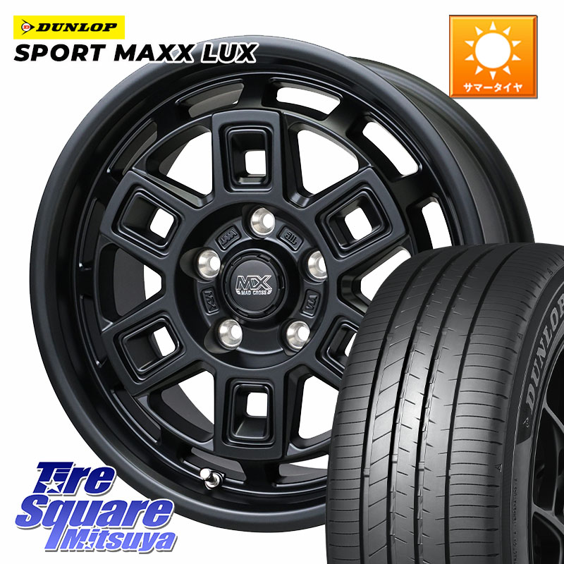 DUNLOP SPORT MAXX LUX ダンロップ 225/60R17HotStuff MAD CROSS AEVER マッドクロス アイヴァー ホイール 17インチ 17X7.0J 38 5穴 114.3 30系アルファード/ヴェルファイア デリカD:5 デリカD:5(26+) SL系フォレスター エクストレイル X-TRAIL 日産 ヴェルファイアハ｜タイヤスクエアミツヤ
