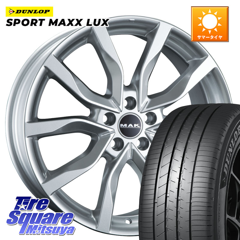阿部商会 MAK HIGHLANDS ホイール18インチ 18 X 7.5J(VOLVO XC40 XB420) +45 5穴 108 DUNLOP SPORT MAXX LUX ダンロップ 235/55R18 VOLVO ボルボ XC40