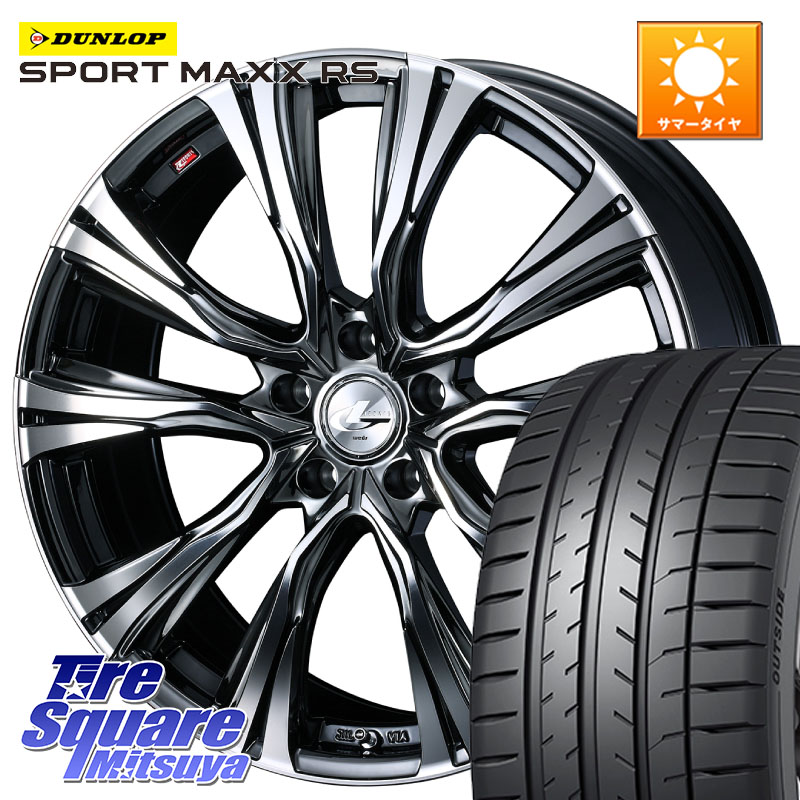 WEDS 41284 LEONIS VR BMCMC ウェッズ レオニス ホイール 19インチ 19 X 8.0J +50 5穴 114.3 DUNLOP ダンロップ SPORT MAXX RS 245/35R19 WRX S4(VBH)