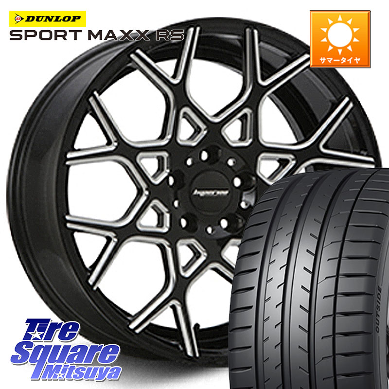 MLJ huperion ハイペリオン CVZ ホイール 19インチ 19 X 8.5J +45 5穴 114.3 DUNLOP ダンロップ SPORT MAXX RS 245/40R19 10系カローラクロス