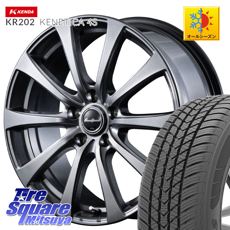 KENDA ケンダ KENETICA 4S KR202 オールシーズンタイヤ 195/65R15 MANARAY MID EuroSpeed G10 在庫● ホイール 15インチ 15 X 6.0J +45 5穴 100 210系カローラスポーツ 50系プリウス