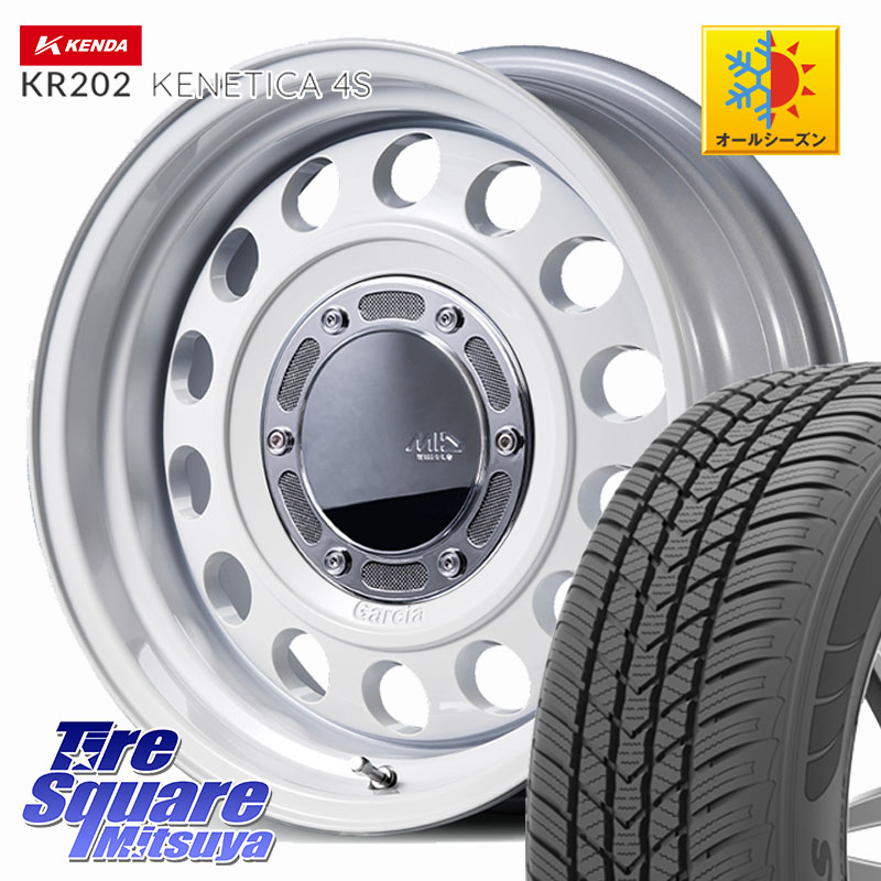 KENDA ケンダ KENETICA 4S KR202 オールシーズンタイヤ 155/65R14MANARAY MID GARCIA CISCO Type2 ホイール 14インチ 14X4.5J 45 4穴 100 N-BOX デリカミニ2WD タント スペーシア サクラ ハイゼットアゲトラCustom車用※軽自動車専用ホイール※ ルークス ROOX 日産 デ|タイヤスクエアミツヤ