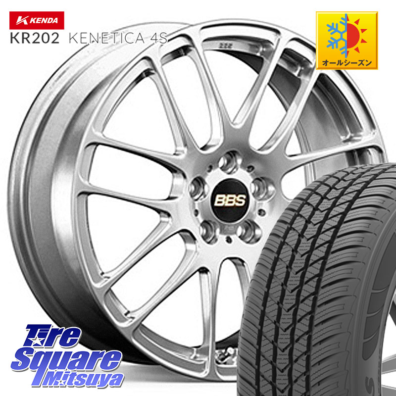 KENDA ケンダ KENETICA 4S KR202 オールシーズンタイヤ 195/65R15BBS RE-L2 鍛造1ピース ホイール 15インチ 15X6.0J 45 4穴 100 E13オーラ｜タイヤスクエアミツヤ