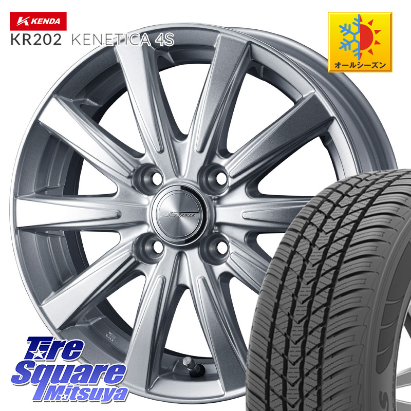 KENDA ケンダ KENETICA 4S KR202 オールシーズンタイヤ 165/65R14 WEDS 【欠品次回04月中旬】 ジョーカースピリッツ ホイール 14 X 4.5J +45 4穴 100 デリカミニ4WD キャスト[アクティバ] ハスラー ピクシスジョイ[Cグレード] ハイゼット アゲトラCustom車用※軽自動車