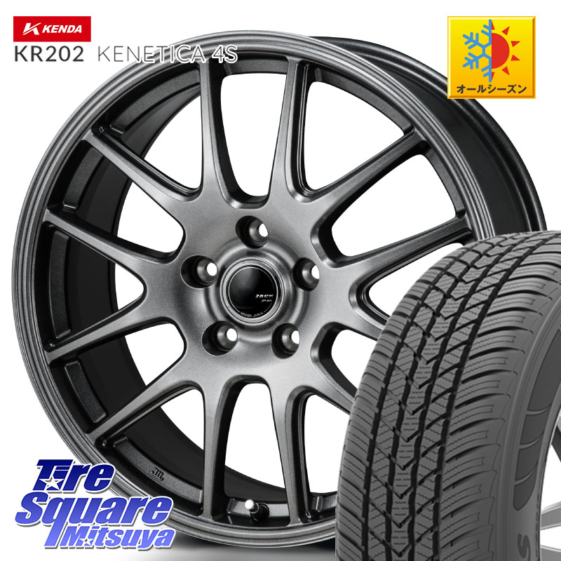 KENDA ケンダ KENETICA 4S KR202 オールシーズンタイヤ 195/65R15Japan三陽 ZACK JP-205 ホイール 15X6.0J 41 5穴 100 カローラスポーツ 50系プリウス イスト ist ウィッシュ WISH CT レクサス｜タイヤスクエアミツヤ