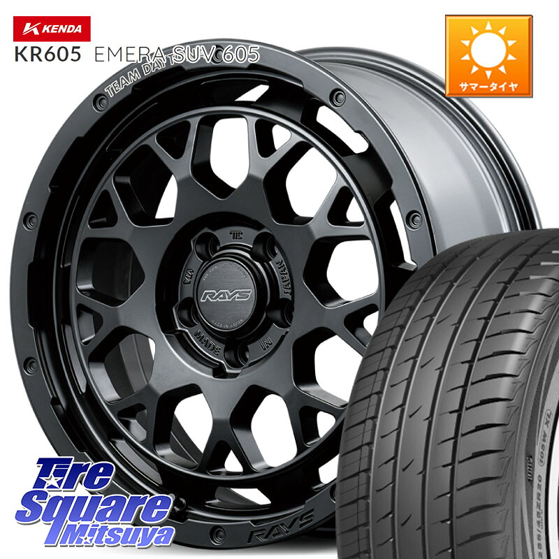 KENDA ケンダ KR605 EMERA SUV 605 サマータイヤ 225/60R18RAYS 【欠品次回8~9月】 TEAM DAYTONA M9+ BOJ ホイール 18インチ 18X7.5J 45 5穴 114.3 80系ハリアー T32エクストレイル CX-5 CX-8 BT5レガシィアウトバック CX-5 CX5 MAZDA レガシー レガシィ アウトバック｜タイヤスクエアミツヤ 128,745円