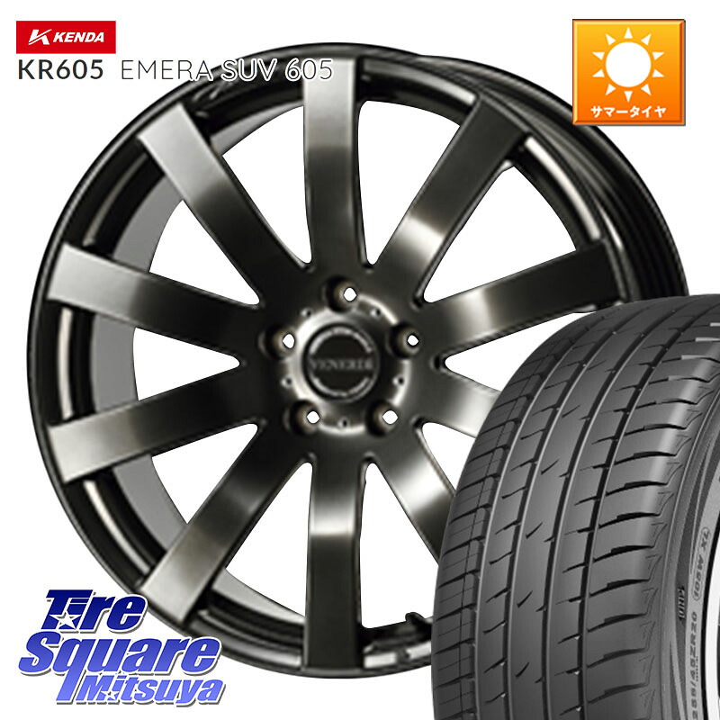 KENDA ケンダ KR605 EMERA SUV 605 サマータイヤ 235/55R19コスミック VENERDI Zwinger M14 球面座ボルト専用 ホイール 19インチ 19X8.0J(M14B) 38 5穴 114.3 レクサスNX20系 クラウンスポーツ クラウンエステート ソルテラ bZ4X RZ レクサス|タイヤスクエアミツヤ