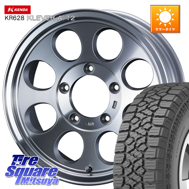 KENDA ケンダ KR628 KLEVER AT2 A/T2 サマータイヤ 265/70R16WEDS JIMLINE TYPE2 POL 16インチ ジムライン 16X8.0J 0 5穴 150 ランドクルーザー70(復刻版)｜タイヤスクエアミツヤ