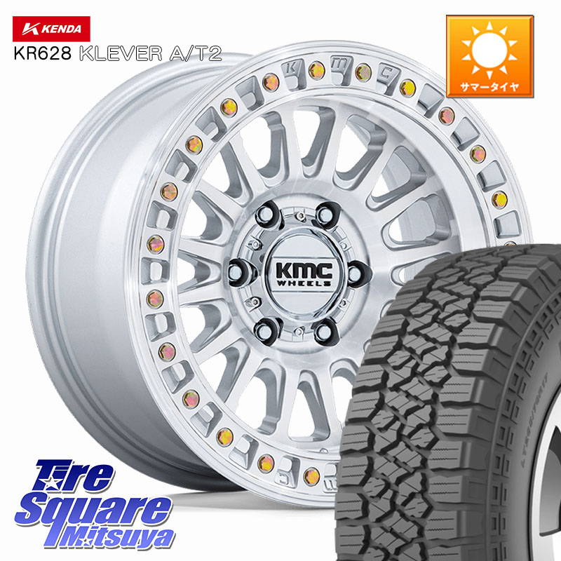 KENDA ケンダ KR628 KLEVER AT2 A/T2 サマータイヤ 265/65R17KMC KM552 IMS ホイール 17インチ 17X8.5J 25 6穴 139.7 GUN226ハイラックス 150系プラド トライトンGSR ハイラックス HILUX|タイヤスクエアミツヤ