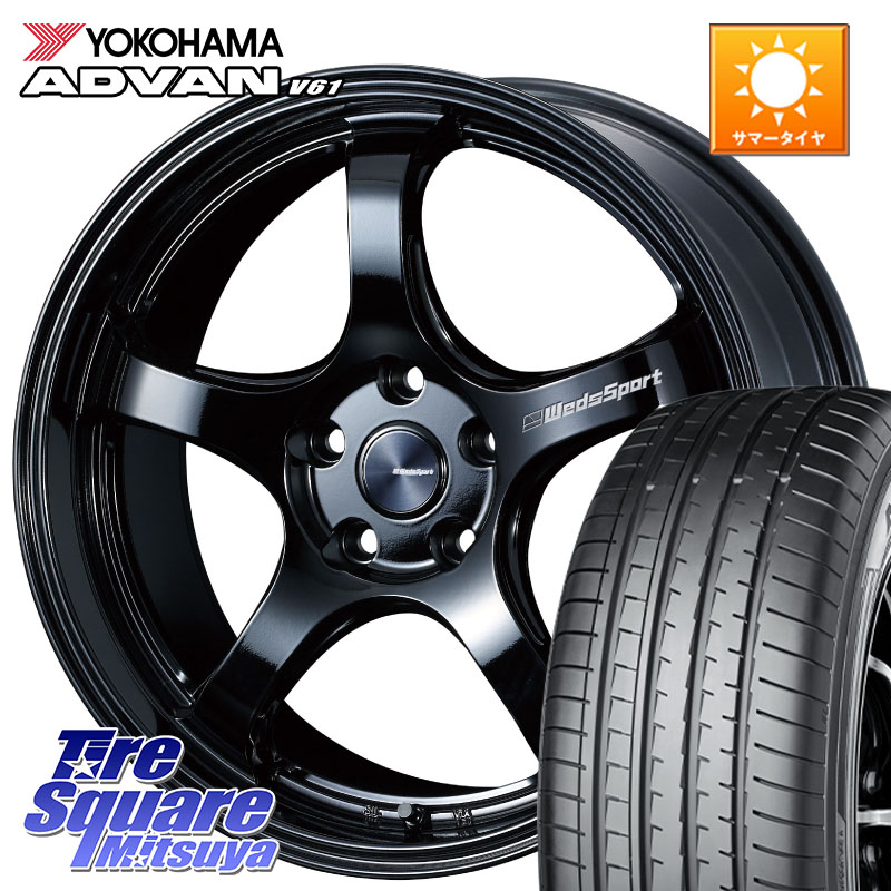 WEDS 72754 RN-05M ウェッズ スポーツ ホイール 18インチ 18 X 8.0J +45 5穴 114.3 YOKOHAMA S0582 ADVAN V61 在庫予定品● ヨコハマ 【欠品次回4月末】4本単位での販売 225/60R18 80系ハリアー CX-5 CX-8 BT5レガシィアウトバック