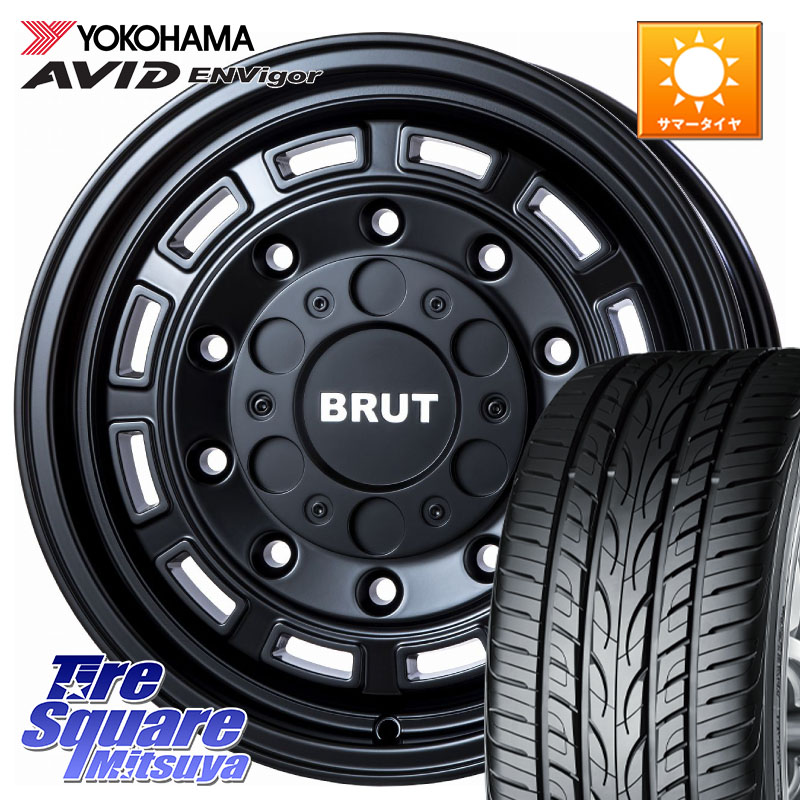 BRUT ブルート BR-70 BR70 ホイール 17インチ 17 X 7.5J +48 5穴 114.3 YOKOHAMA S0564 AVID ENVigor S321 ヨコハマ 215/45R17 103,390円