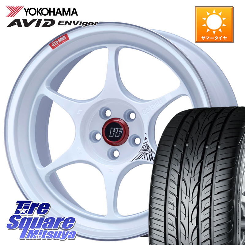 YOKOHAMA S0564 AVID ENVigor S321 ヨコハマ 215/45R17ENKEI エンケイ PerformanceLine PF06 ホイール 17インチ 17X7.5J 45 5穴 100 カローラスポーツ 50系プリウス BRZ/86/GR86 CT レクサス GR 86 ハチロク 86 ハチロク|タイヤスクエアミツヤ