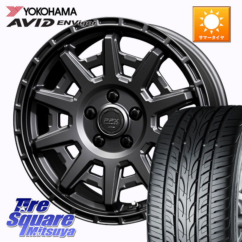 KYOHO PPX D10X ホイール 17インチ 17 X 7.0J +35 5穴 114.3 YOKOHAMA S0564 AVID ENVigor S321 ヨコハマ 215/45R17