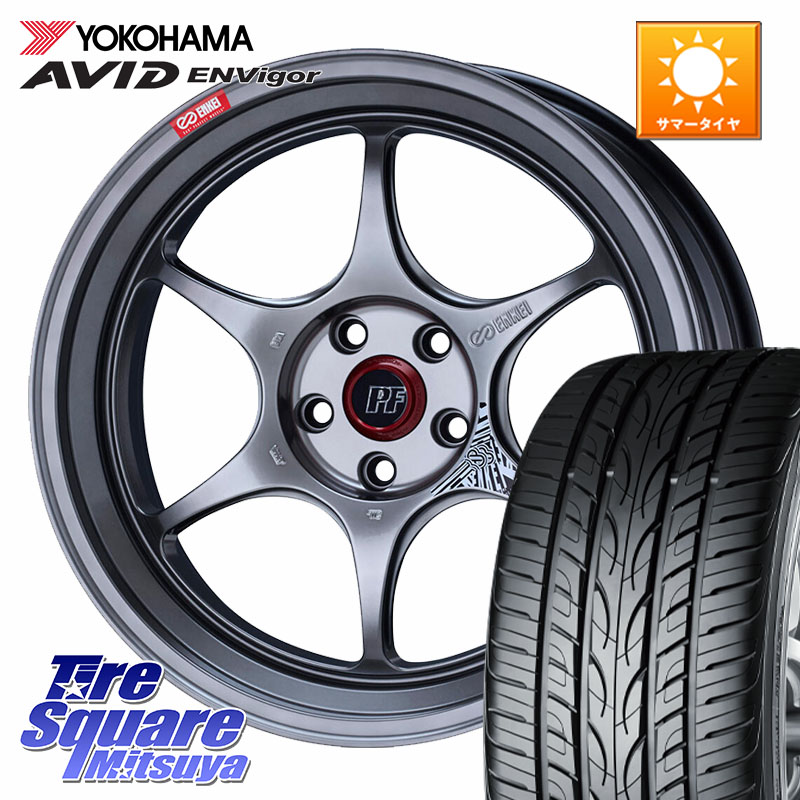 ENKEI エンケイ PerformanceLine PF06 シルバー ホイール 19インチ 19 X 8.5J +32 5穴 114.3 YOKOHAMA R5235 AVID ENVigor S321 ヨコハマ 245/40R19 30系ヴェルファイア