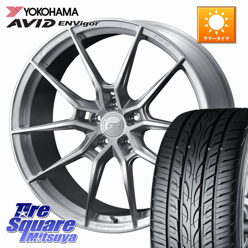 WEDS 【欠品次回4月下旬】 F ZERO FZ-6 FZ6 鍛造 FORGED ホイール 20インチ エフゼロ 20 X 8.5J +30 5穴 114.3 YOKOHAMA R5238 AVID ENVigor S321 ヨコハマ 245/40R20 20系アルファード