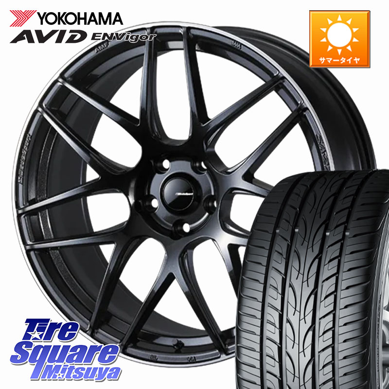 YOKOHAMA R7346 AVID ENVigor S321 ヨコハマ 255/35R19WEDS WedsSport SA-27R SA27R ウェッズ スポーツ ホイール 19インチ 19X8.5J(VAB 4POT) 45 5穴 114.3 WRX STI|タイヤスクエアミツヤ