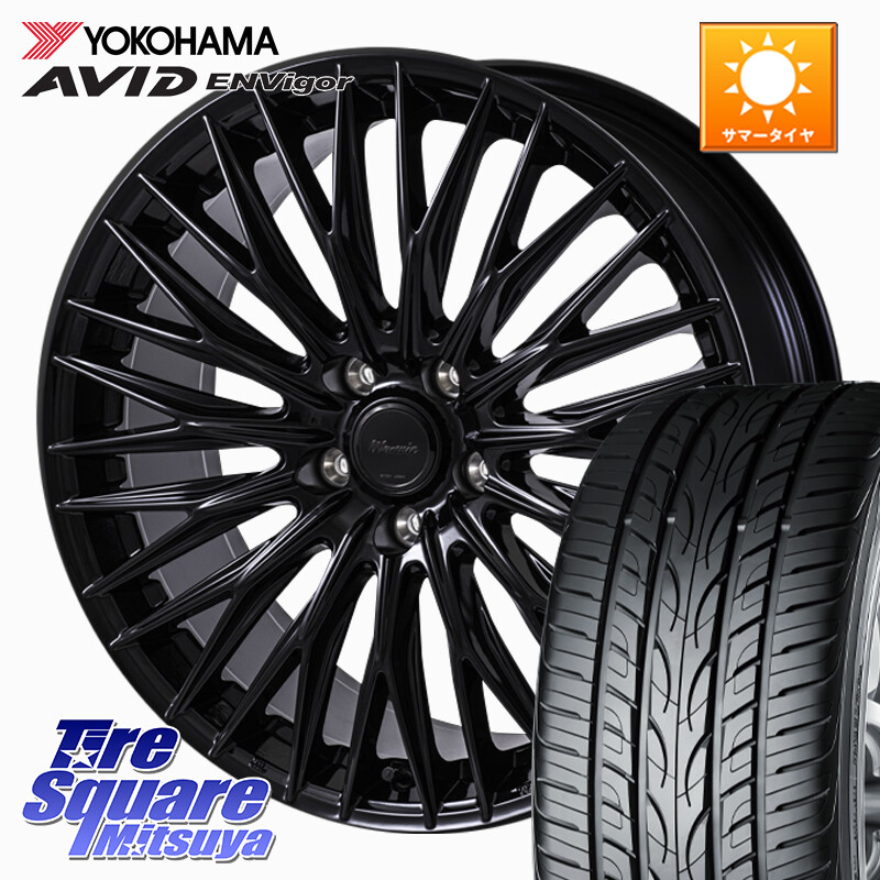 YOKOHAMA R7340 AVID ENVigor S321 ヨコハマ 235/50R18MONZA Warwic CLYVER クライヴァー ホイール 18インチ 18X7.5J 40 5穴 114.3 30系アルファード/ヴェルファイア 20系アルファード ヴェルファイアハイブリッド ヴェルファイア アルファード｜タイヤスクエアミツヤ