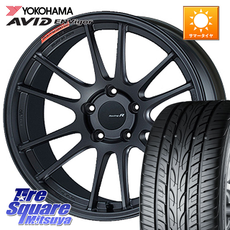 ENKEI エンケイ Racing Revolution GTC01RR ホイール 18 X 7.5J +45 5穴 114.3 YOKOHAMA R9274 AVID ENVigor S321 ヨコハマ 235/55R18 BT5レガシィアウトバック
