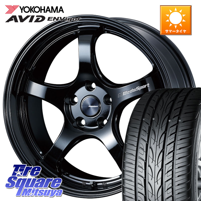 WEDS 72917 RN-05M ウェッズ スポーツ ホイール 19インチ 19 X 8.0J +45 5穴 114.3 YOKOHAMA R7345 AVID ENVigor S321 ヨコハマ 225/40R19 90系ノア ヴォクシー ヤリスクロス RC系オデッセイ前期 156,265円
