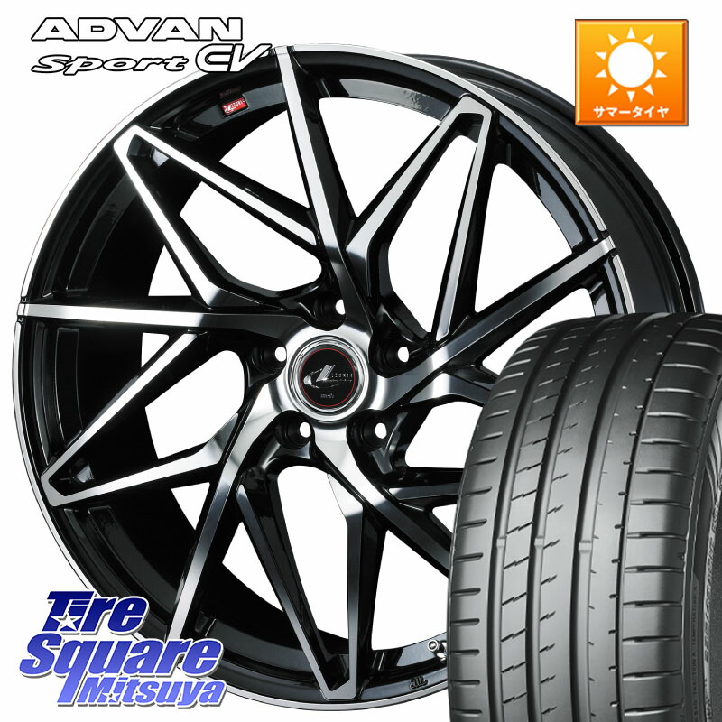 YOKOHAMA R8836 ADVAN Sport EV V108 ヨコハマ 235/45R18WEDS 40613 レオニス LEONIS IT PBMC 18インチ 18X8.0J 42 5穴 114.3 CY2アコード 70系カムリ スカイラインセダン 日産 ES レクサス GS (GS F除く) レクサス アコード|タイヤスクエアミツヤ