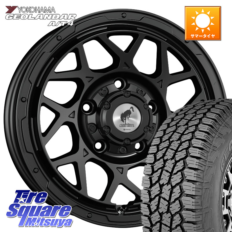 SUPER STAR LODIO DRIVE ロディオドライブ 8M MONO モノ 16 X 5.5J +20 5穴 139.7 YOKOHAMA e5649 GEOLANDAR G018 A/T4 LT規格 ヨコハマ 225/75R16 ジムニー専用(要リフトアップ・オーバーフェンダー等)