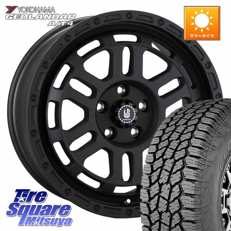 阿部商会 LA STRADA DISCOVER ホイール 17インチ 17 X 7.0J +38 5穴 114.3 YOKOHAMA R9987 GEOLANDAR AT4 G018 ヨコハマ A/T4 225/55R17 10系アルファード
