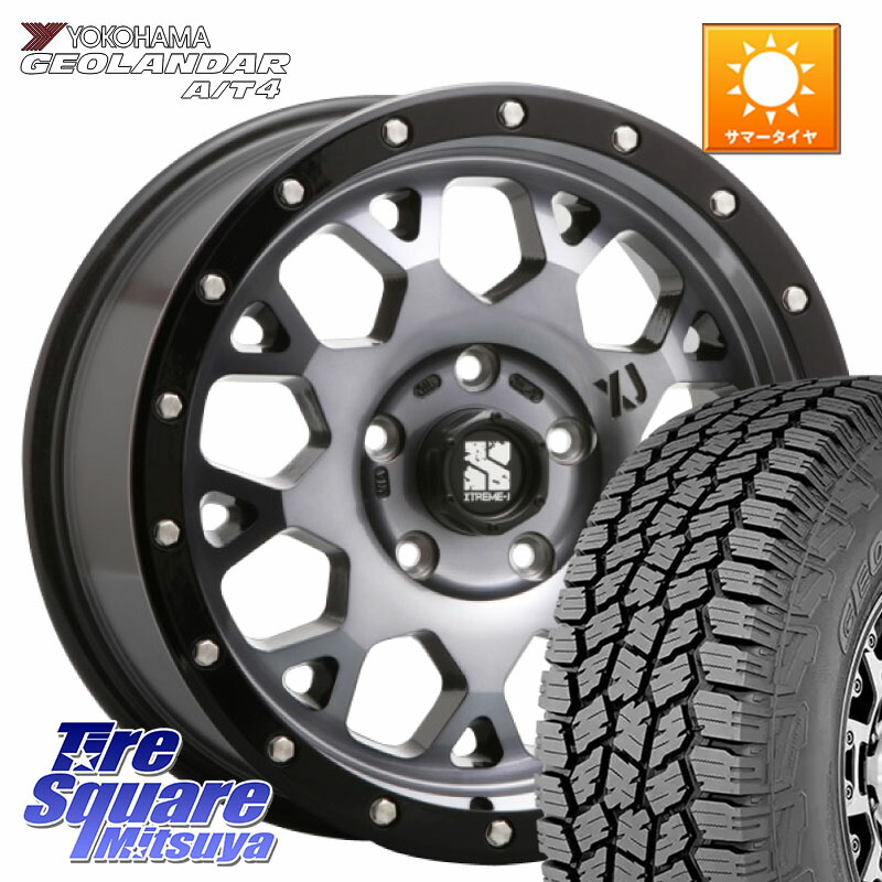 YOKOHAMA s0369 GEOLANDAR G018 A/T4 ヨコハマ 285/60R18MLJ XJ04 XTREME-J エクストリームJ ホイール 18インチ 18X8.0J 20 6穴 139.7|タイヤスクエアミツヤ