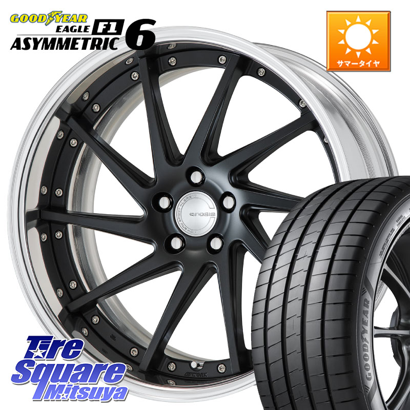 WORK GNOSIS CVS O Disk 19インチ 2ピース 19 X 8.5J +50 5穴 114.3 グッドイヤー EAGLE F1 ASYMMETRIC 6 サマータイヤ 235/35R19 FL系シビック