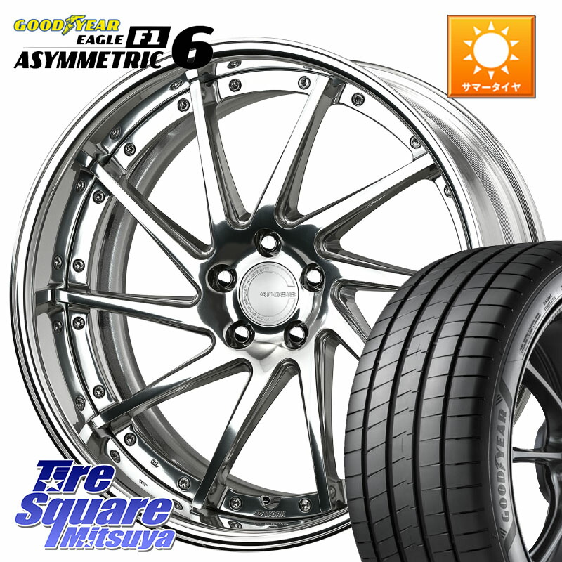WORK GNOSIS CVS O Disk 19インチ 2ピース 19 X 7.5J +40 5穴 114.3 グッドイヤー EAGLE F1 ASYMMETRIC 6 サマータイヤ 235/40R19 CY2アコード 248,820円