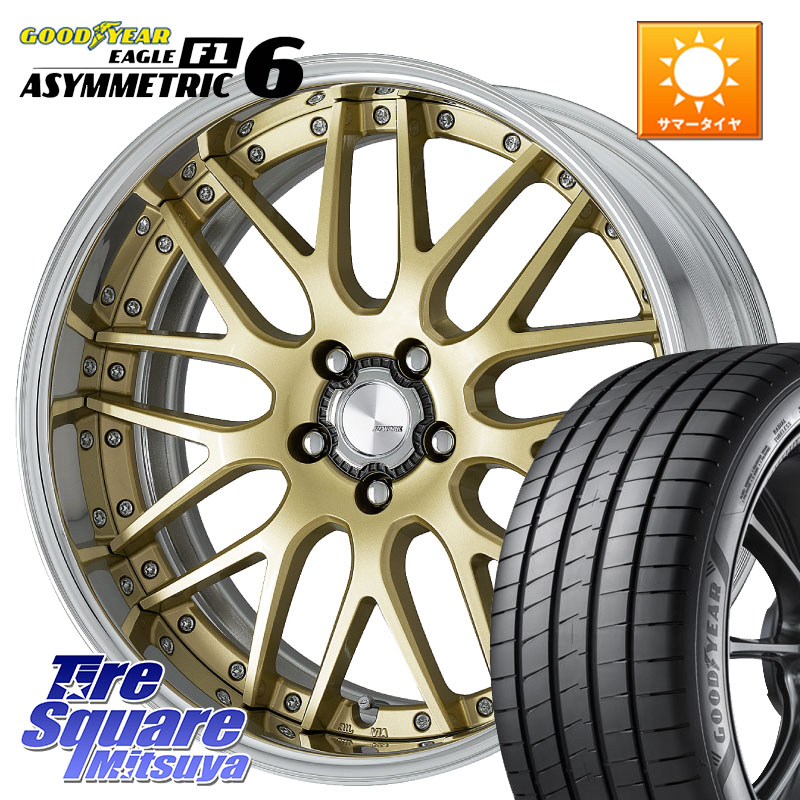 グッドイヤー EAGLE F1 ASYMMETRIC 6 サマータイヤ 235/50R18WORK Lanvec LM1 O Disk 18インチ 2ピース 18X8.5J 35 5穴 114.3 30系アルファード/ヴェルファイア 20系アルファード ヴェルファイアハイブリッド ヴェルファイア アルファード｜タイヤスクエアミツヤ