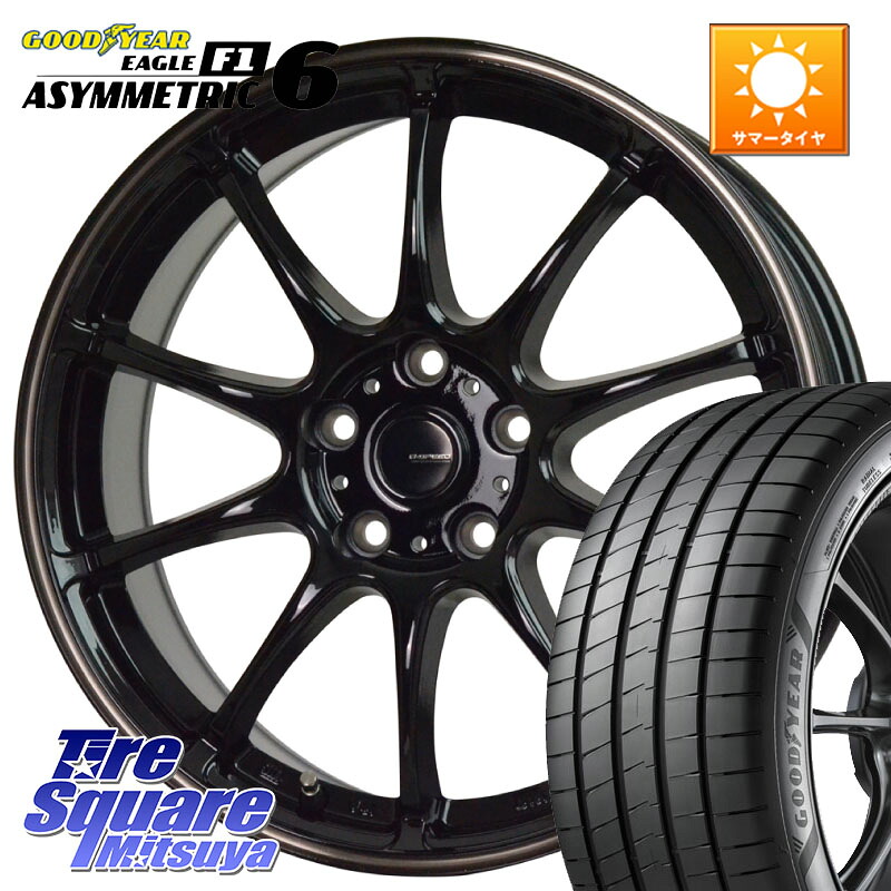 HotStuff G・SPEED P-07 ジー・スピード ホイール 17インチ 17 X 7.0J +38 5穴 114.3 グッドイヤー EAGLE F1 ASYMMETRIC 6 サマータイヤ 225/55R17 10系アルファード