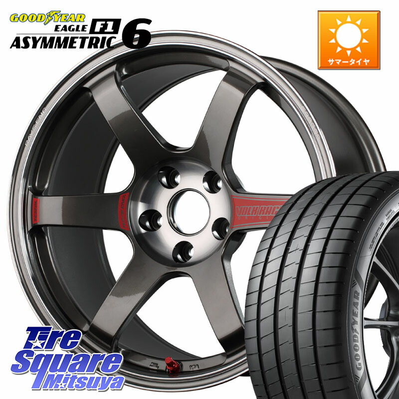 RAYS 【欠品次回10~11月】 VOLK RACING TE37 SAGA SL TE37 ホイール 17インチ 17 X 7.5J +47 5穴 100 グッドイヤー EAGLE F1 ASYMMETRIC 6 サマータイヤ 225/45R17 210系カローラスポーツ BRZ・86・GR86