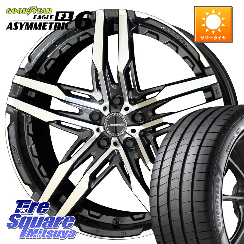 KYOHO SHALLEN RG ホイール 19インチ 19 X 8.5J +48 5穴 114.3 グッドイヤー EAGLE F1 ASYMMETRIC 6 サマータイヤ 245/45R19 SL系フォレスター