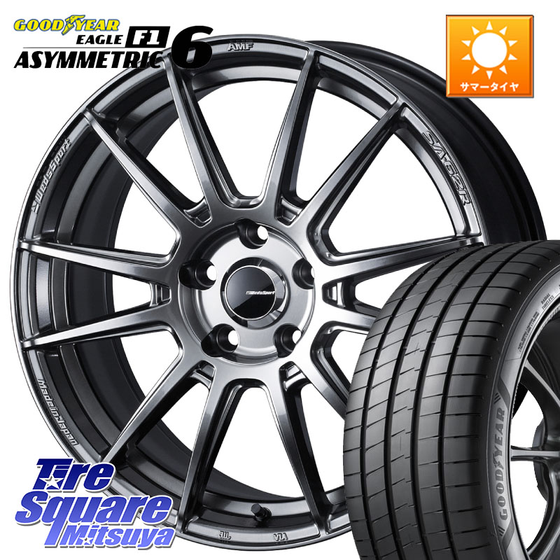 WEDS WedsSport SA-62R ホイール 18インチ 18 X 8.5J +35 5穴 114.3 グッドイヤー EAGLE F1 ASYMMETRIC 6 サマータイヤ 235/50R18 30系アルファード 30系ヴェルファイア 20系アルファード
