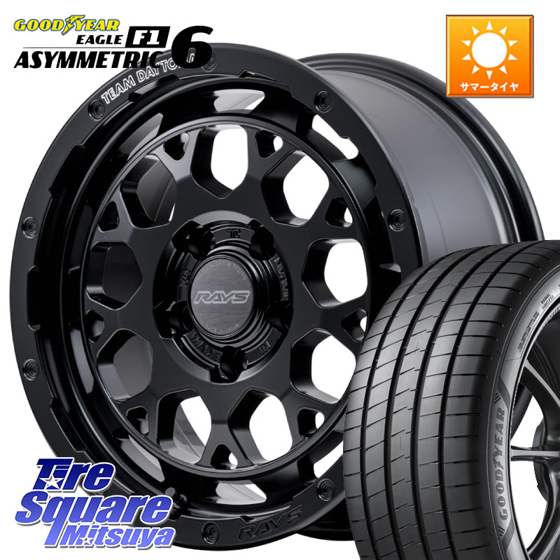 グッドイヤー EAGLE F1 ASYMMETRIC 6 サマータイヤ 225/55R17RAYS 【欠品次回9~10月】 TEAM DAYTONA M9+ BOJ ホイール 17インチ 17X7.0J 40 5穴 114.3 10系アルファード スカイラインセダン 日産 シーマ 日産 フーガ FUGA 日産|タイヤスクエアミツヤ